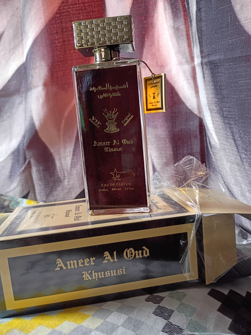 & Other Stories Men's Dark Brown Fragrance Bottle with Gold Cap
